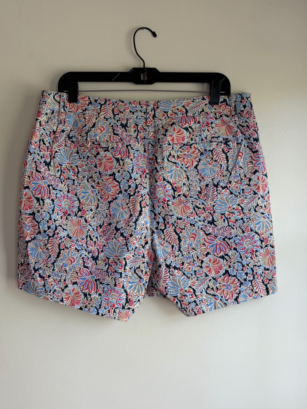 New Stella Parker Icon Floral Cotton Shorts Size 12 - Picture 4 of 5